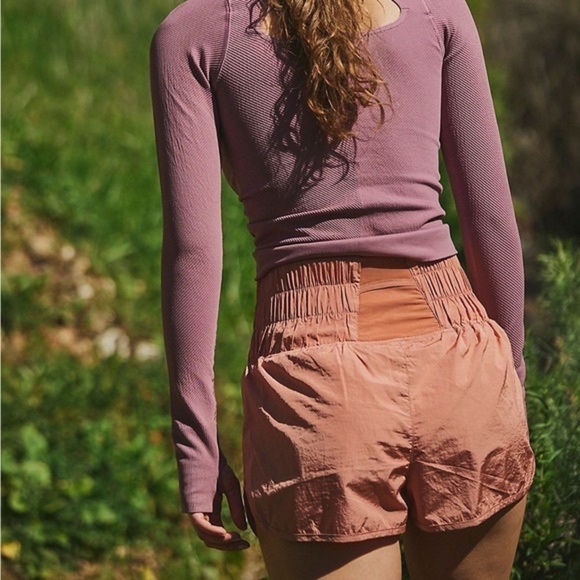 NWOT - Free People The Way Home Shorts in Brushed Apricot - Various Sizes - Picture 3 of 6